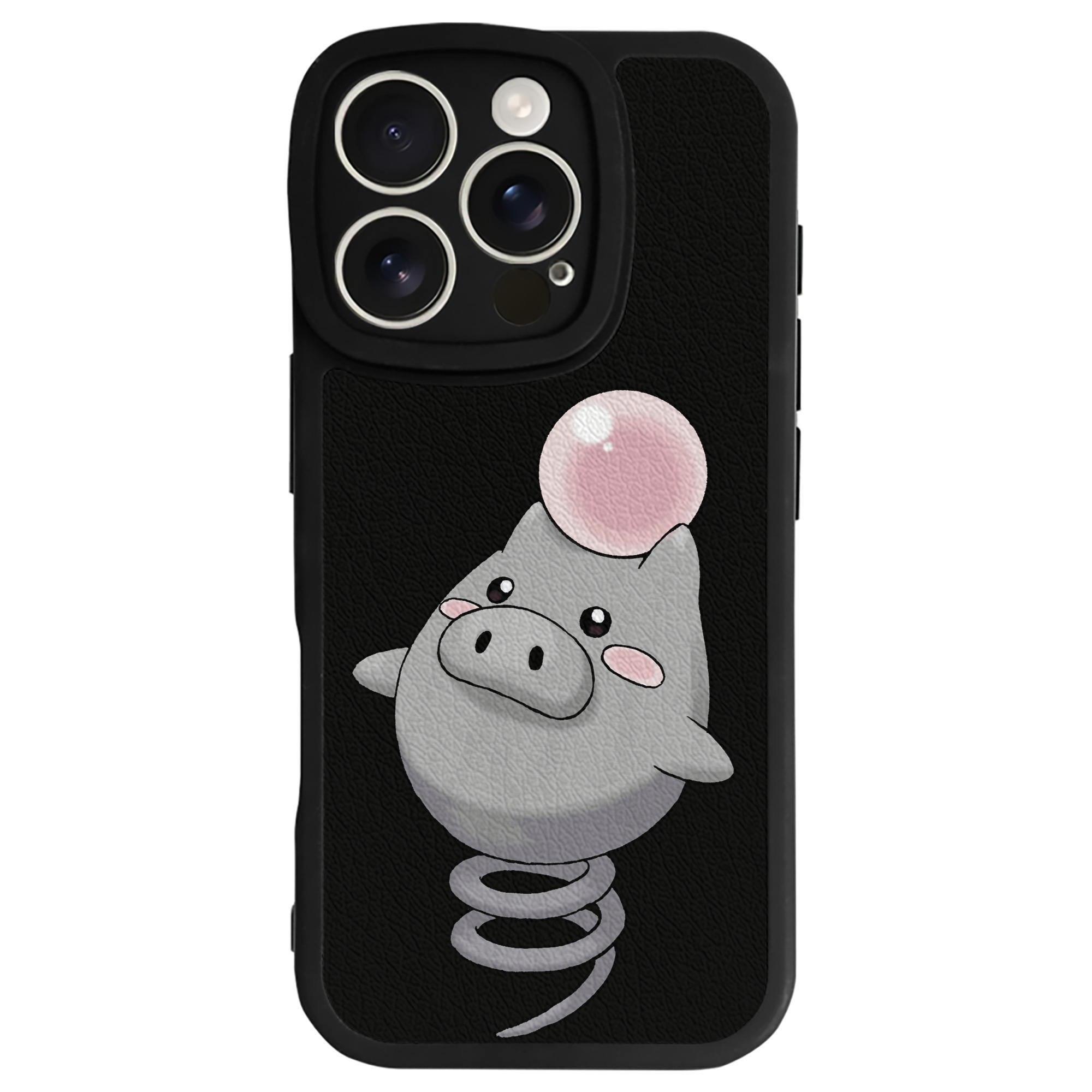 （画像用） ポケットモンスター Pokémon 【iPhone 16シリーズ対応】シリコンスマホケース（レザー調） 材質：シリコン